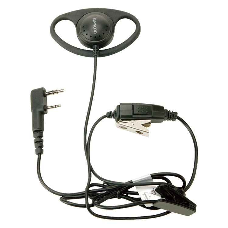 KHS-27 D-Ring Ear Hanger w/PTT & Mic