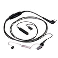 KHS-9BL 3-wire Palm Microphone w/ Earphone