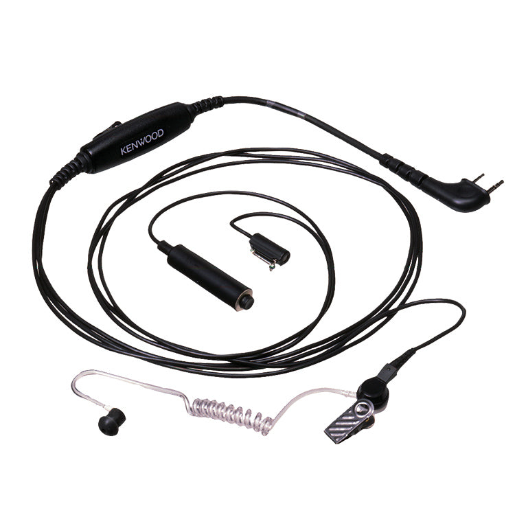 KHS-9BL 3-wire Palm Microphone w/ Earphone