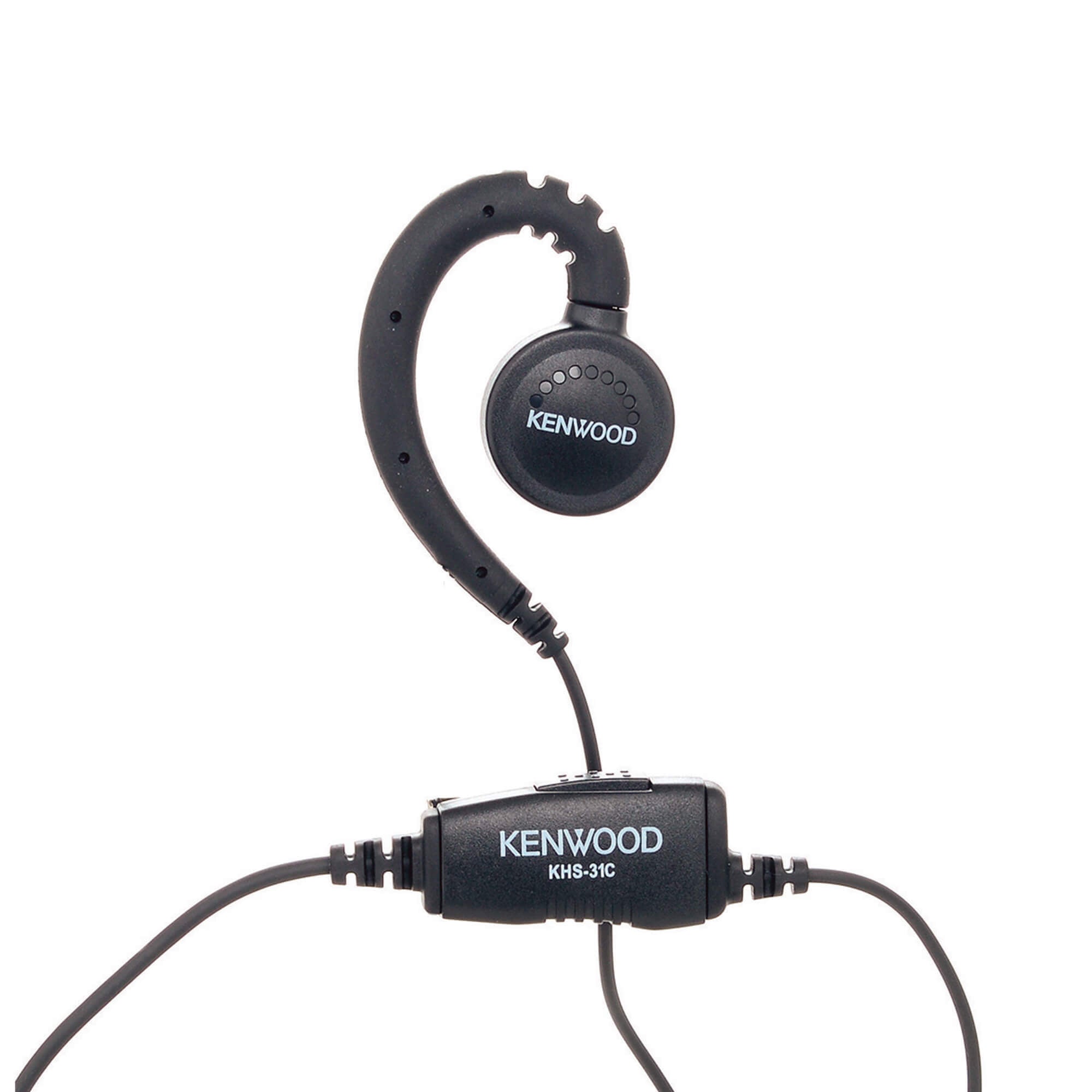 KHS-31C C-Ring Ear Hanger w/PTT & Mic